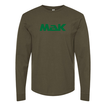 Men's Maschinenbau Kiel Logo Cotton Long Sleeve T-Shirt