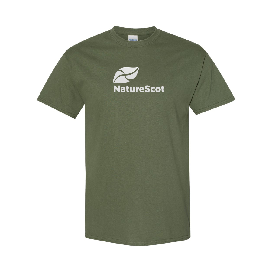 Men's Nature Scot  Logo Cotton T-Shirt