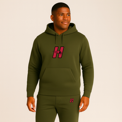 Men's Hartford Hawks Logo Hoodie Joggers Set