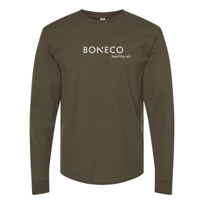 Men's Boneco Logo Cotton Long Sleeve T-Shirt