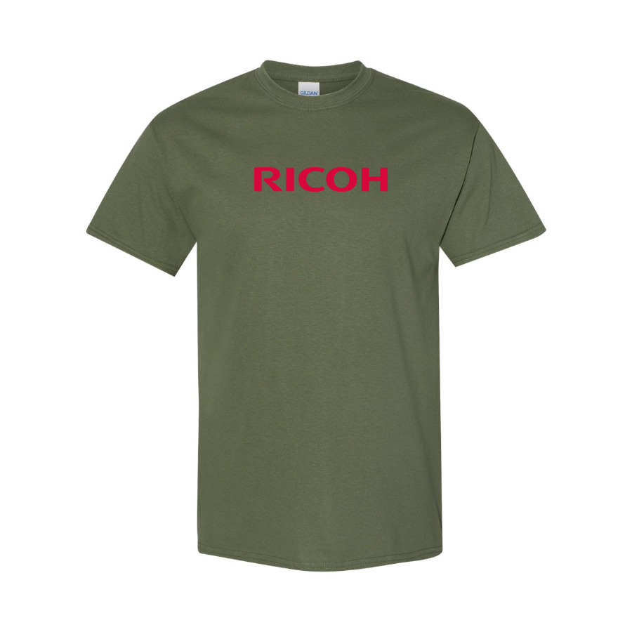 Men's Ricoh Logo Cotton T-Shirt