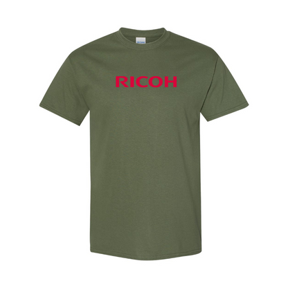 Men's Ricoh Logo Cotton T-Shirt