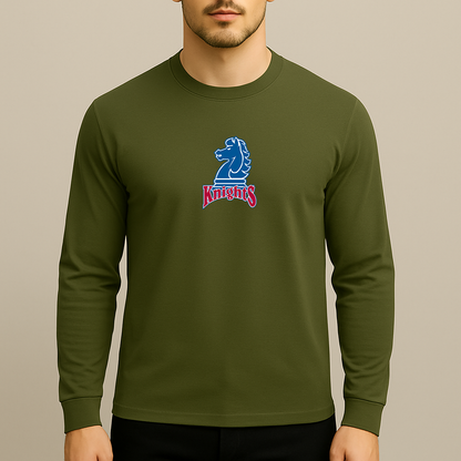 Men's Fairleigh Dickinson Knights Logo Long Sleeve T-Shirt
