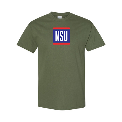 Men's NSU Logo Cotton T-Shirt