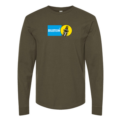 Men's Bilstein Logo Cotton Long Sleeve T-Shirt