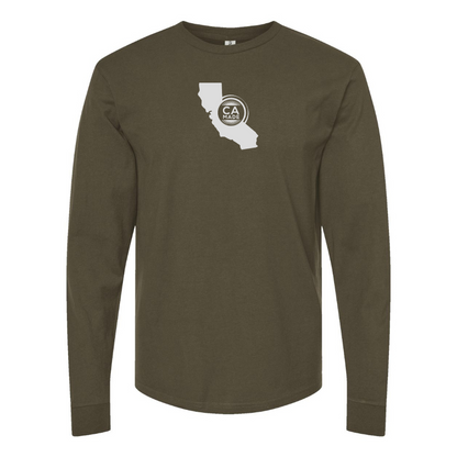Men's California Made Logo Cotton Long Sleeve T-Shirt