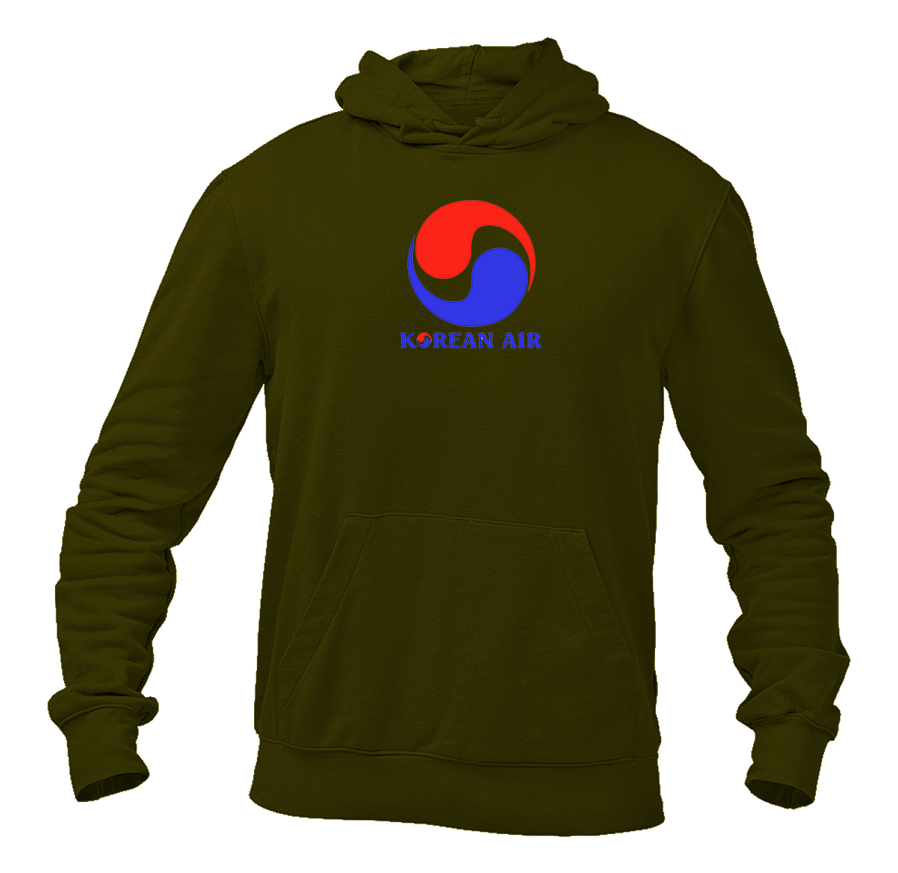 Men's  Korean Air Logo Pullover Hoodie
