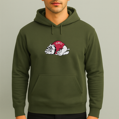 Men's Gardner Webb Bulldogs Logo Pullover Hoodie