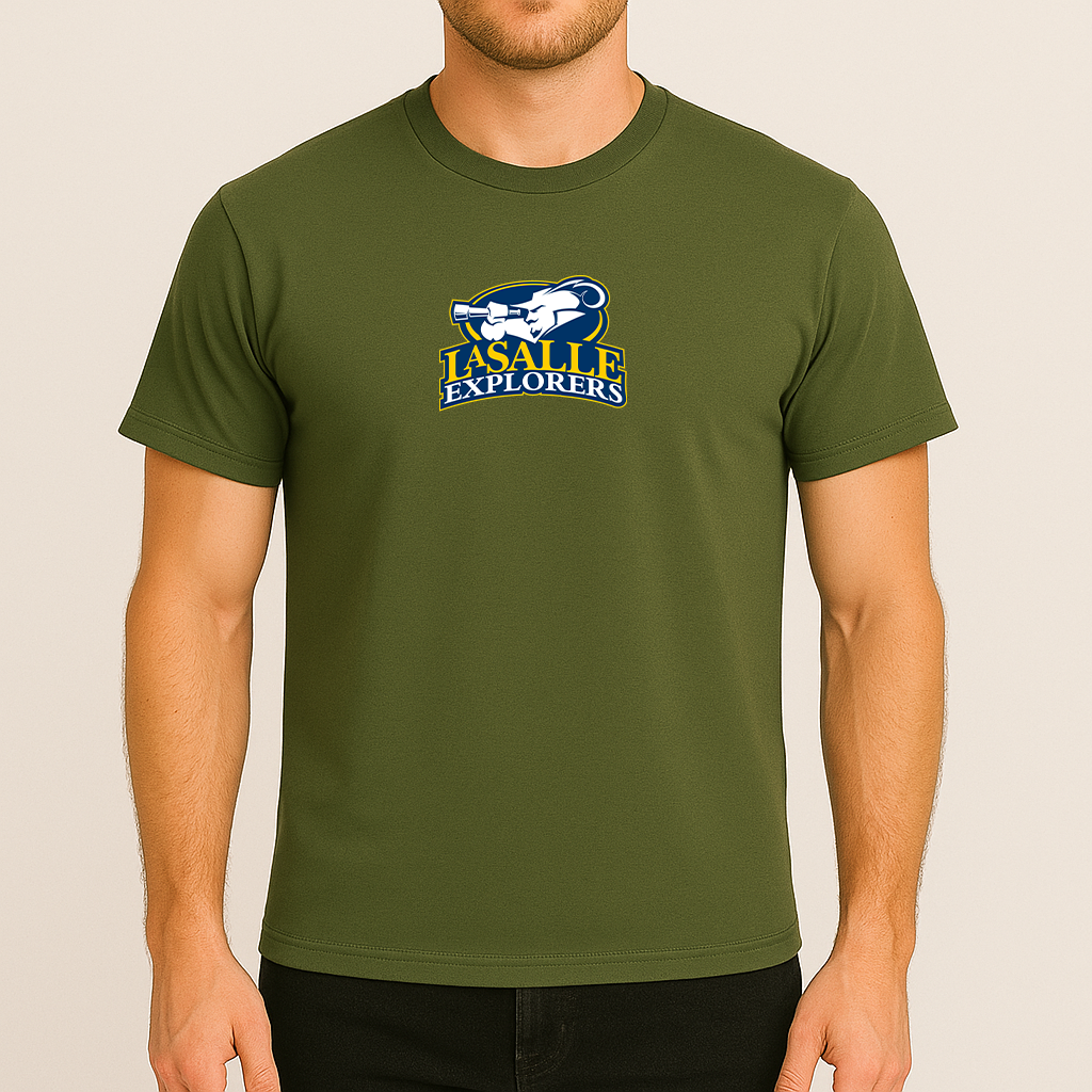 Men's La Salle Explorers Logo Cotton T-Shirt