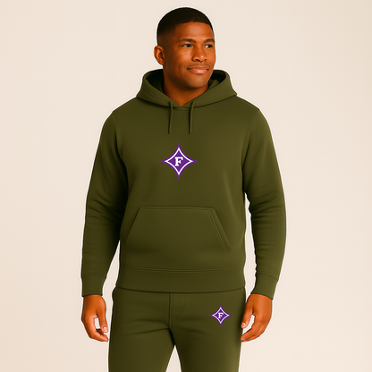 Men's Furman Paladins Logo Hoodie Joggers Set