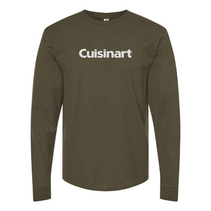 Men's Cuisinart Logo Cotton Long Sleeve T-Shirt