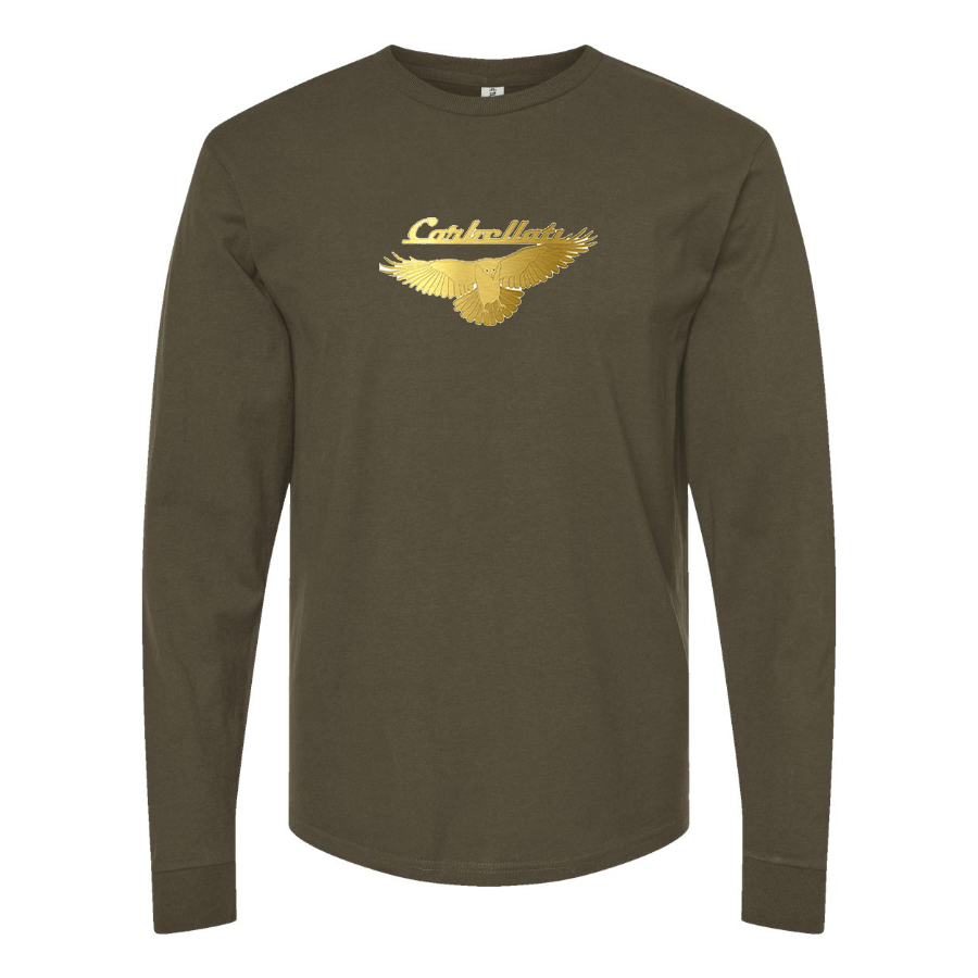 Men's Corbellati Logo Cotton Long Sleeve T-Shirt