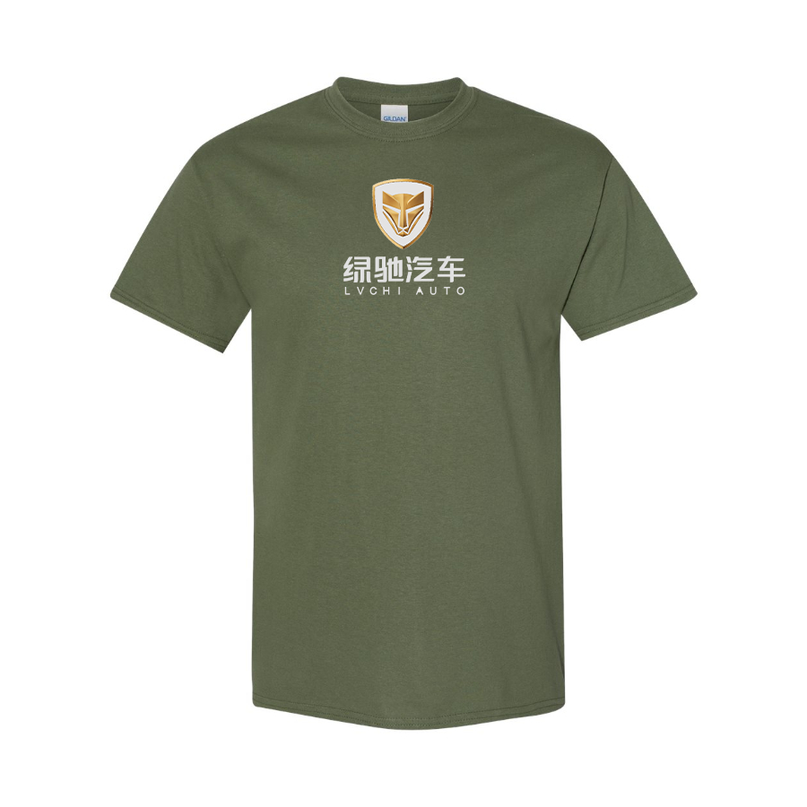 Men's Lvchi Logo Cotton T-Shirt