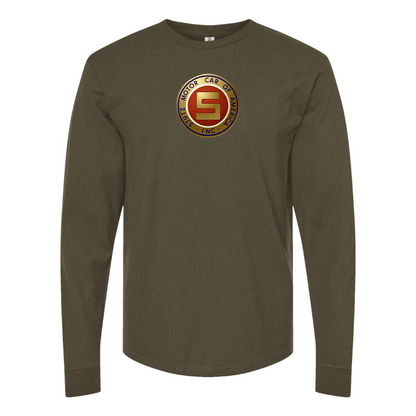 Men's Stutz Motor Company Logo Cotton Long Sleeve T-Shirt