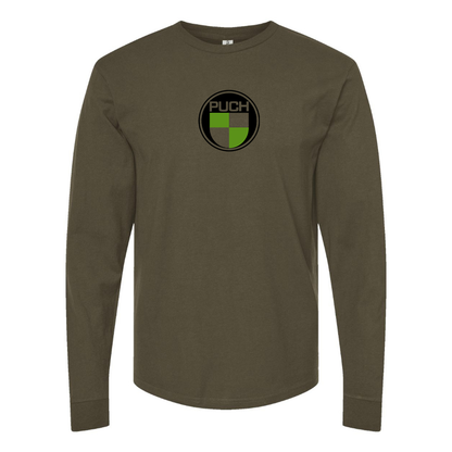 Men's Puch Logo Cotton Long Sleeve T-Shirt