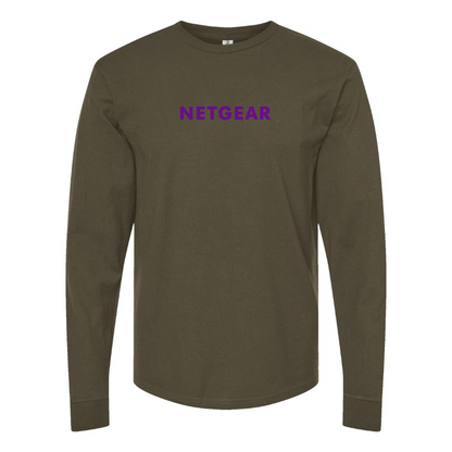 Men's Netgear Logo Long Sleeve T-Shirt