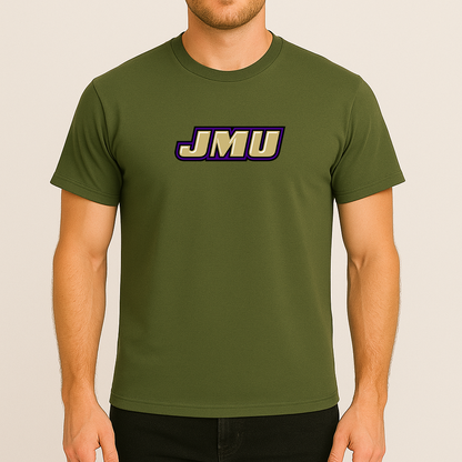 Men's James Madison Dukes Logo Cotton T-Shirt