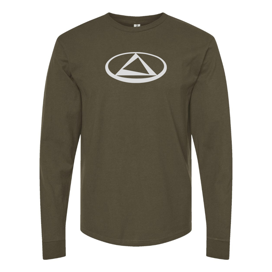 Men's Doninvest Logo Cotton Long Sleeve T-Shirt