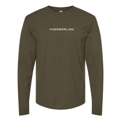Men's Chamberlain Logo Cotton Long Sleeve T-Shirt