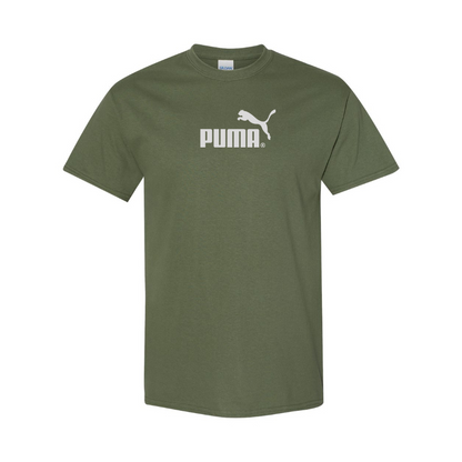 Men's Puma Logo Cotton T-Shirt