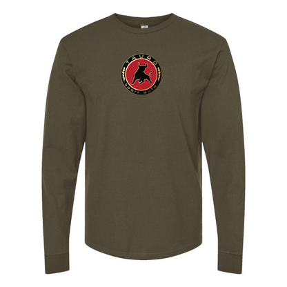 Men's Tauro Sport Auto Logo Cotton Long Sleeve T-Shirt