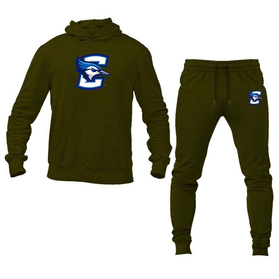 Men's Creighton Bluejays Hoodie Joggers Set