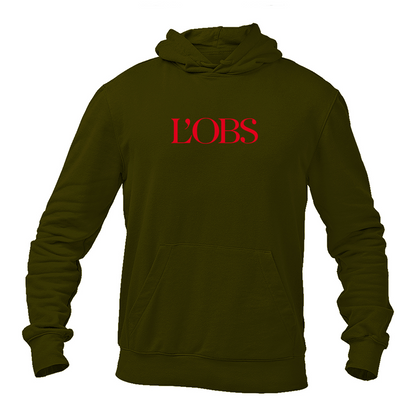 Men's L'OBS Logo Pullover Hoodie