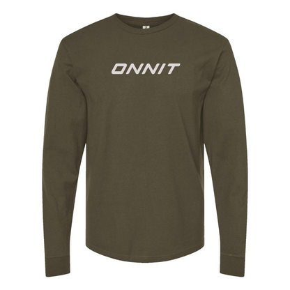 Men's Onnit Logo Cotton Long Sleeve T-Shirt