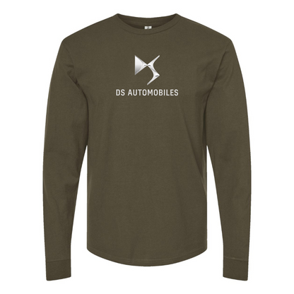 Men's DS Logo Cotton Long Sleeve T-Shirt