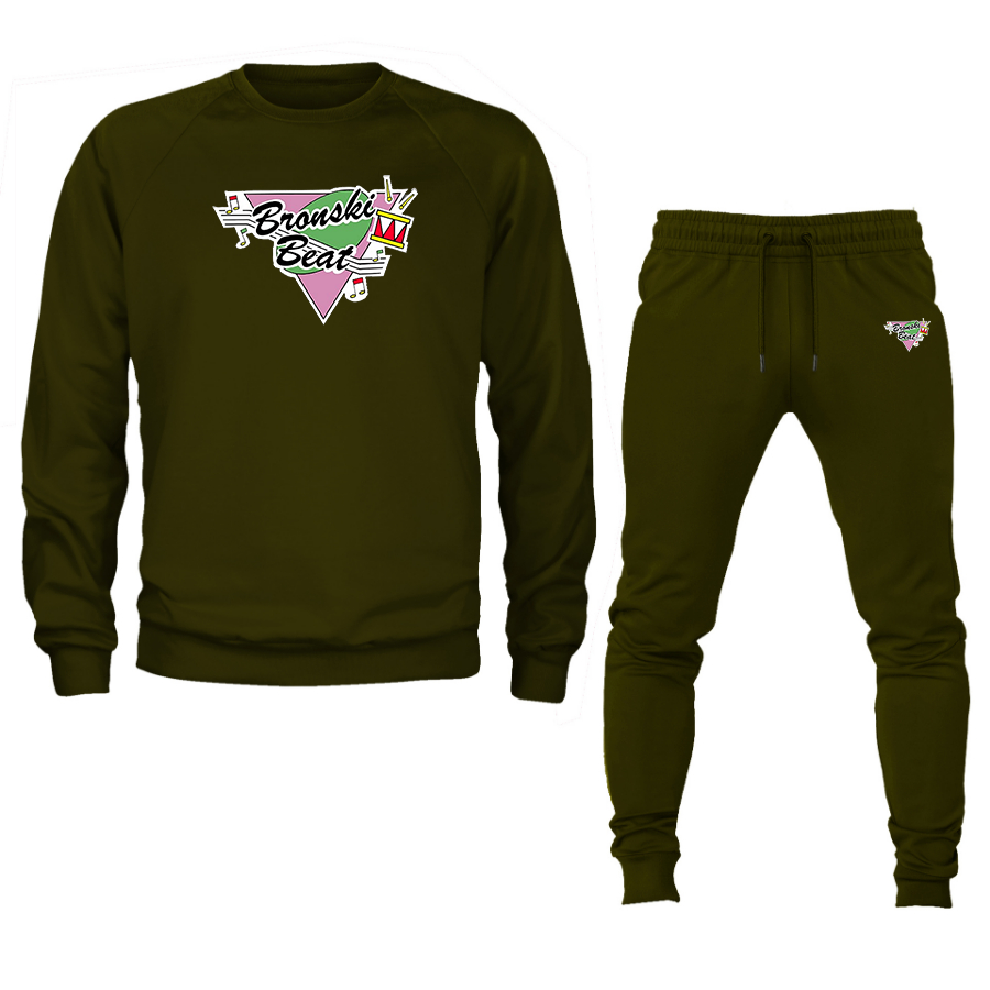 Men's  Bronski Beat   Crewneck Sweatshirt Joggers Suit