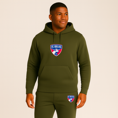 Men's FC Dallas Soccer Logo Hoodie Joggers Set