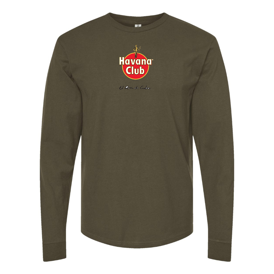 Men's Havana Club Logo Long Sleeve T-Shirt