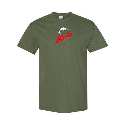 Men's Marlin Logo Cotton T-Shirt