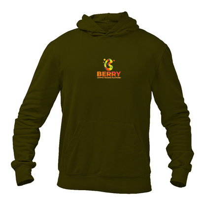 Men's Berry Logo Pullover Hoodie