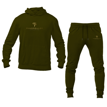 Men's Spyros Panopoulos Logo Hoodie Joggers Set