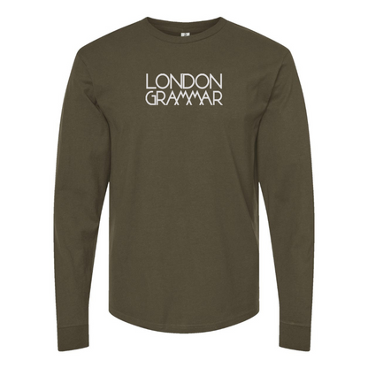 Men's London Grammar  Logo Cotton Long Sleeve T-Shirt