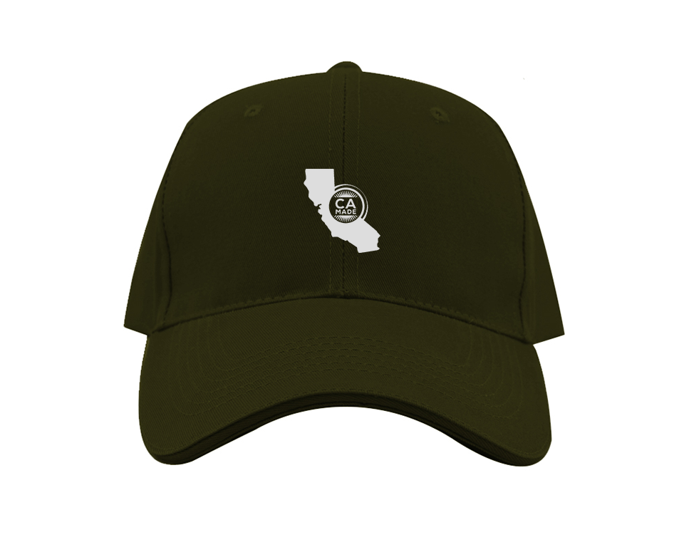 California Made  Logo  Dad Baseball Cap Hat