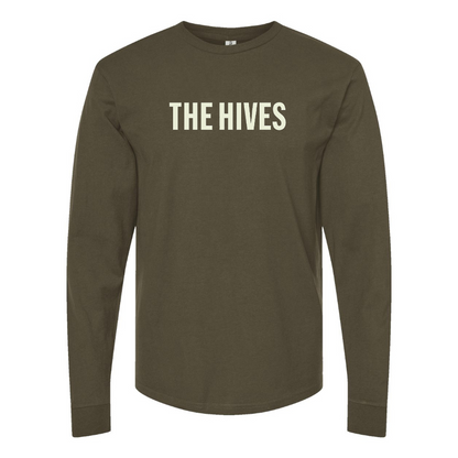 Men's The Hives Logo Cotton Long Sleeve T-Shirt