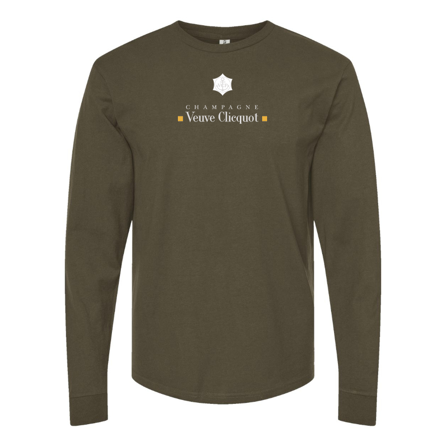 Men's Veuve Clicquot  Logo Cotton Long Sleeve T-Shirt