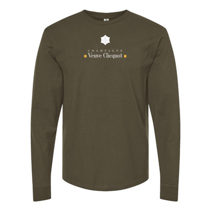 Men's Veuve Clicquot  Logo Cotton Long Sleeve T-Shirt