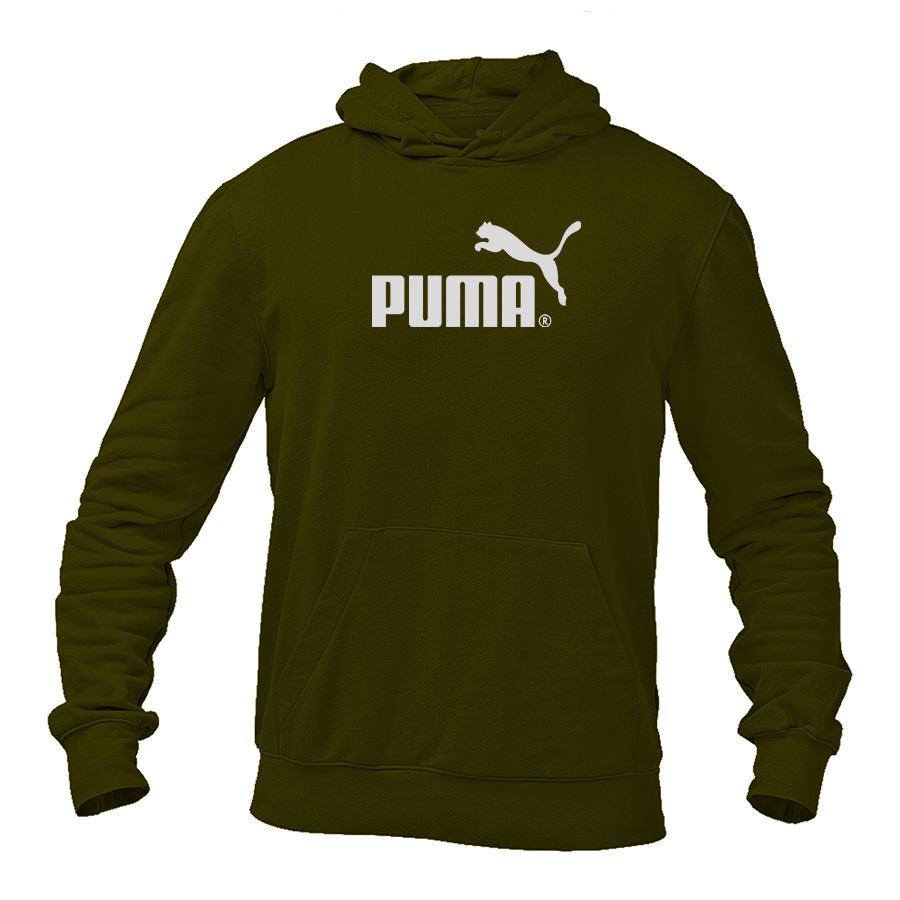 Men's Puma  Logo Pullover Hoodie