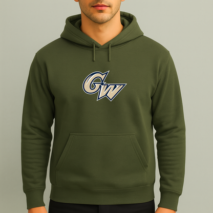 Men's  George Washington Colonials Logo Pullover Hoodie