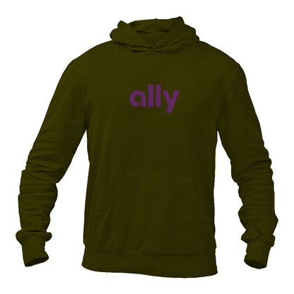 Men's Ally Financial Logo   Pullover Hoodie