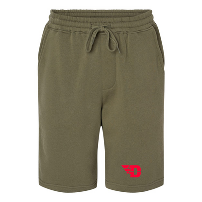 Men's Dayton Flyers Independent Trading Co Midweight Fleece Short