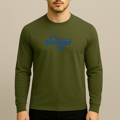 Men's Kroger Logo Long Sleeve T-Shirt