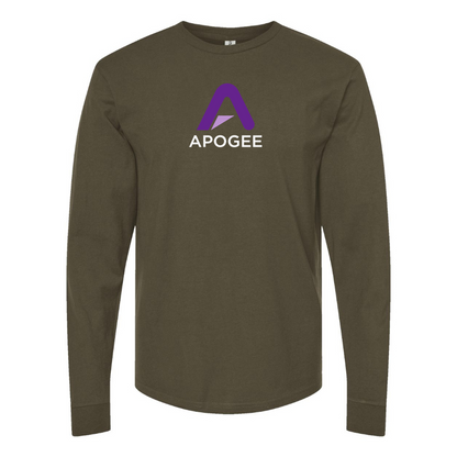 Men's Apogee Electronics Logo Cotton Long Sleeve T-Shirt