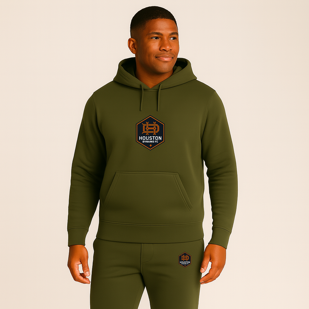 Men's Houston Dynamo FC Soccer Hoodie Joggers Set