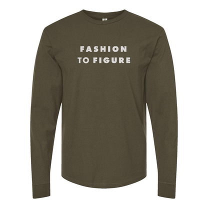 Men's Fashion To Figure Logo Cotton Long Sleeve T-Shirt