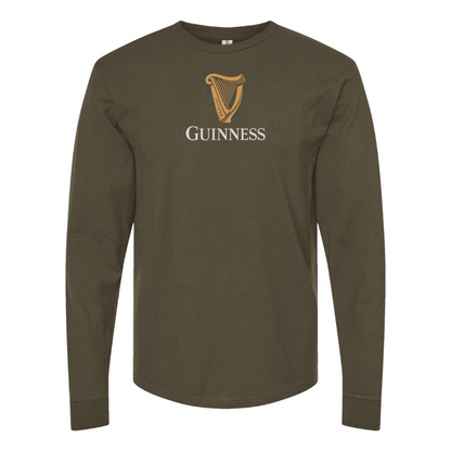 Men's Guinness Logo Long Sleeve T-Shirt