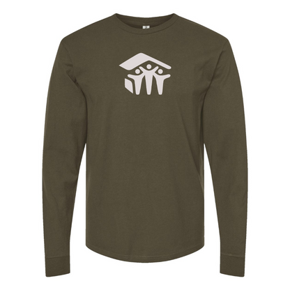 Men's Habitat for Humanity  Logo Cotton Long Sleeve T-Shirt